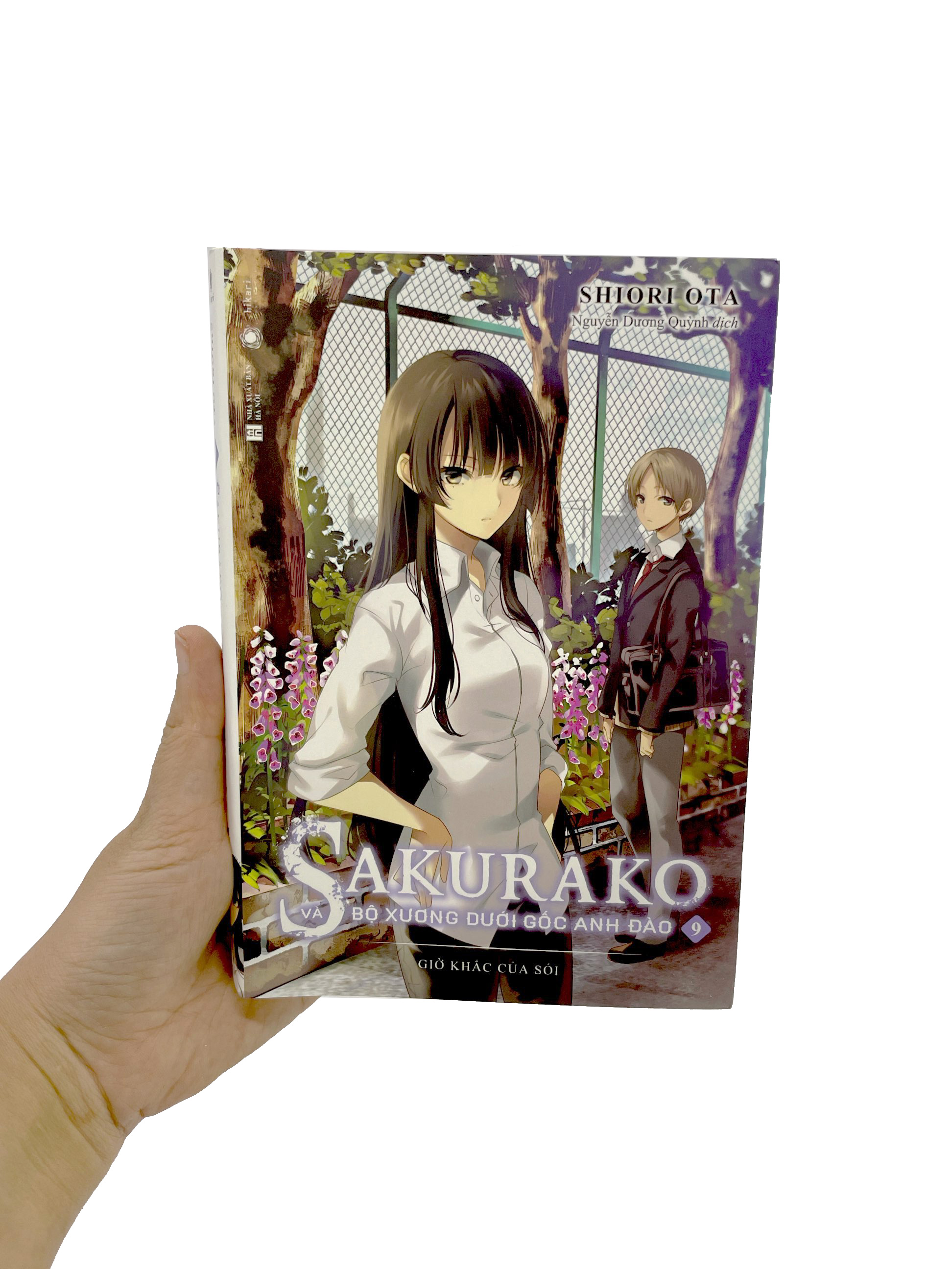 bộ sakurako và bộ xương dưới gốc anh đào - tập 9 - tặng kèm bookmark