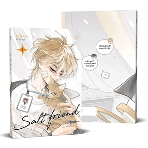 bộ salt friend - tập 1 - bản đặc biệt - tặng kèm 1 bookmark + 1 postcard + 2 polaroid giấy ngọc trai + 1 standee khung ảnh