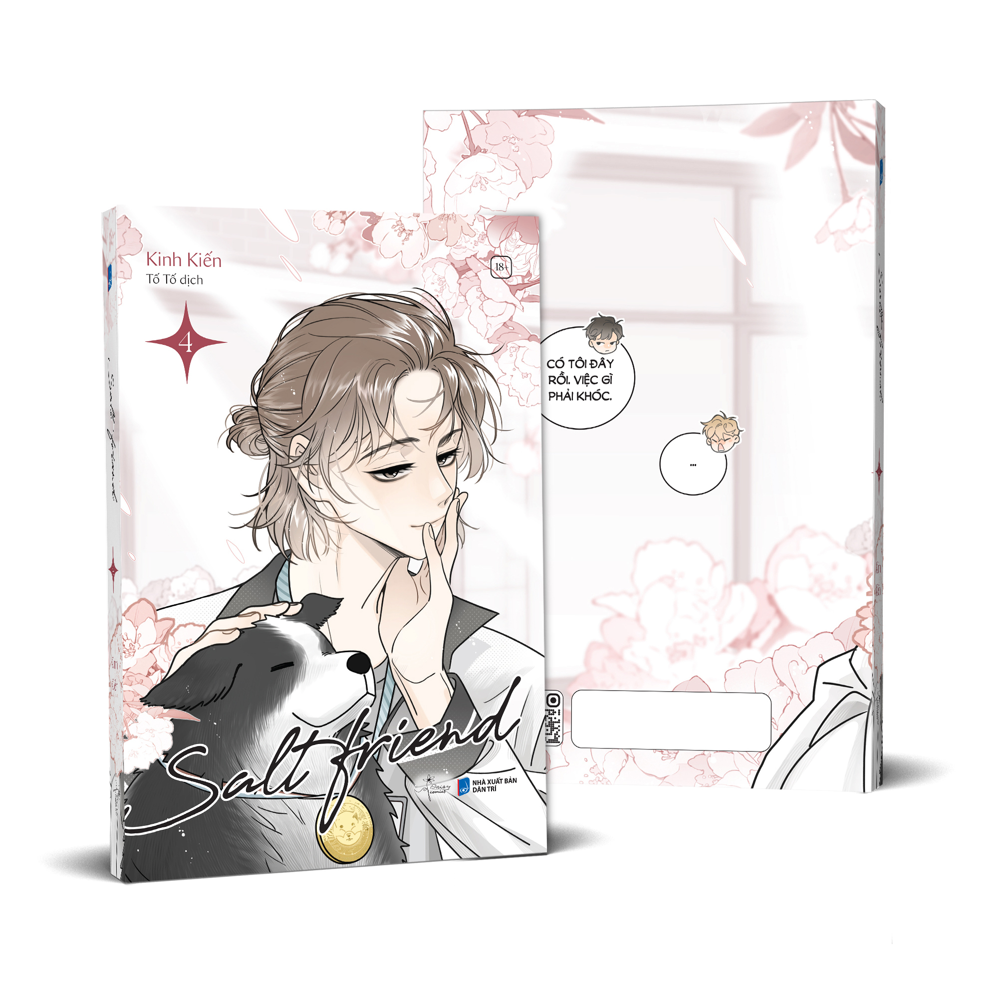 Bo
						
										
										Salt Friend - Tap 4 - Ban Dac Biet - Tang Kem 1 Postcard Giay Ngoc Trai + 1 Bookmark PVC Be Hinh Bong Tuyet + 2 The Hoc Sinh Tieu Chan-Dong Duong + 1 Khung Dung Card Acrylic