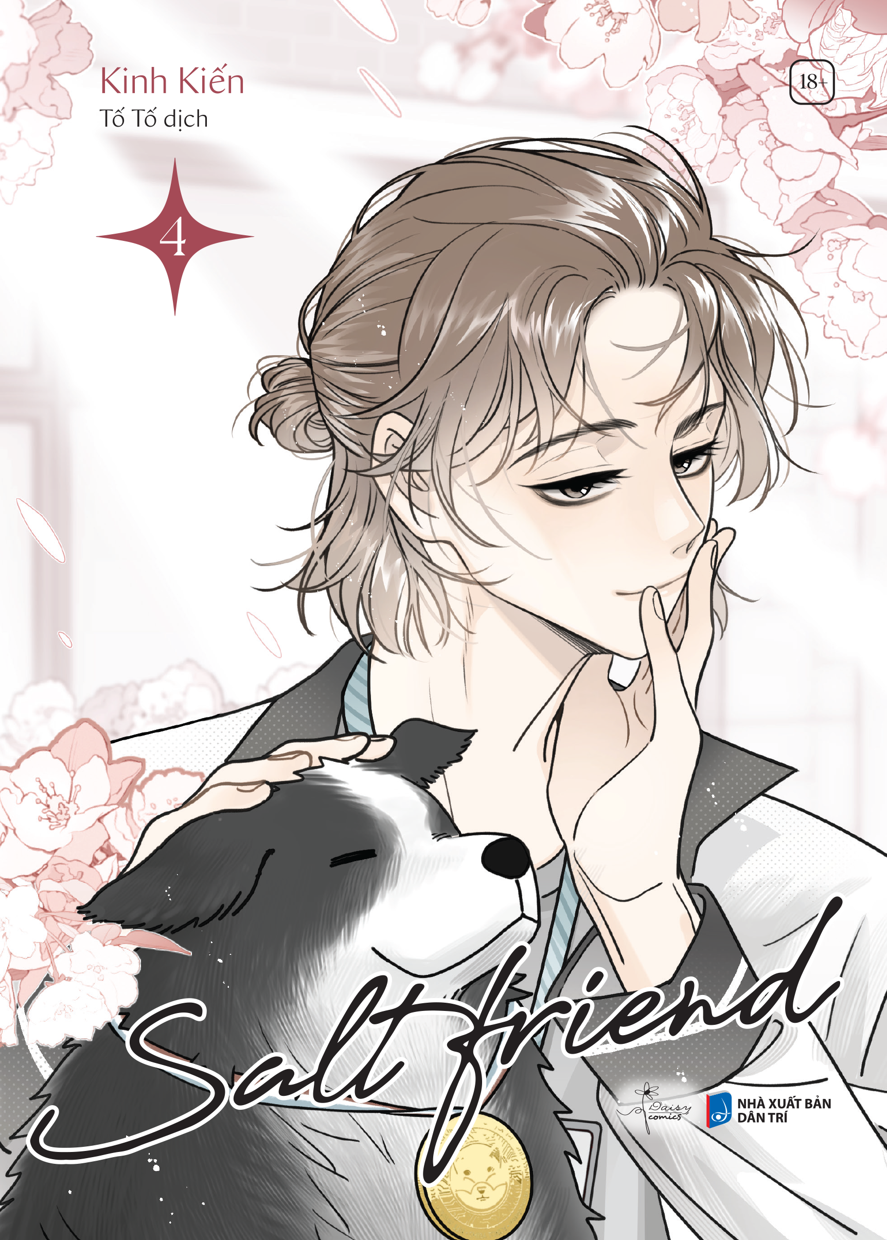 Bo
						
										
										Salt Friend - Tap 4 - Tang Kem Postcard Giay Ngoc Trai + Bookmark PVC Be Hinh Bong Tuyet