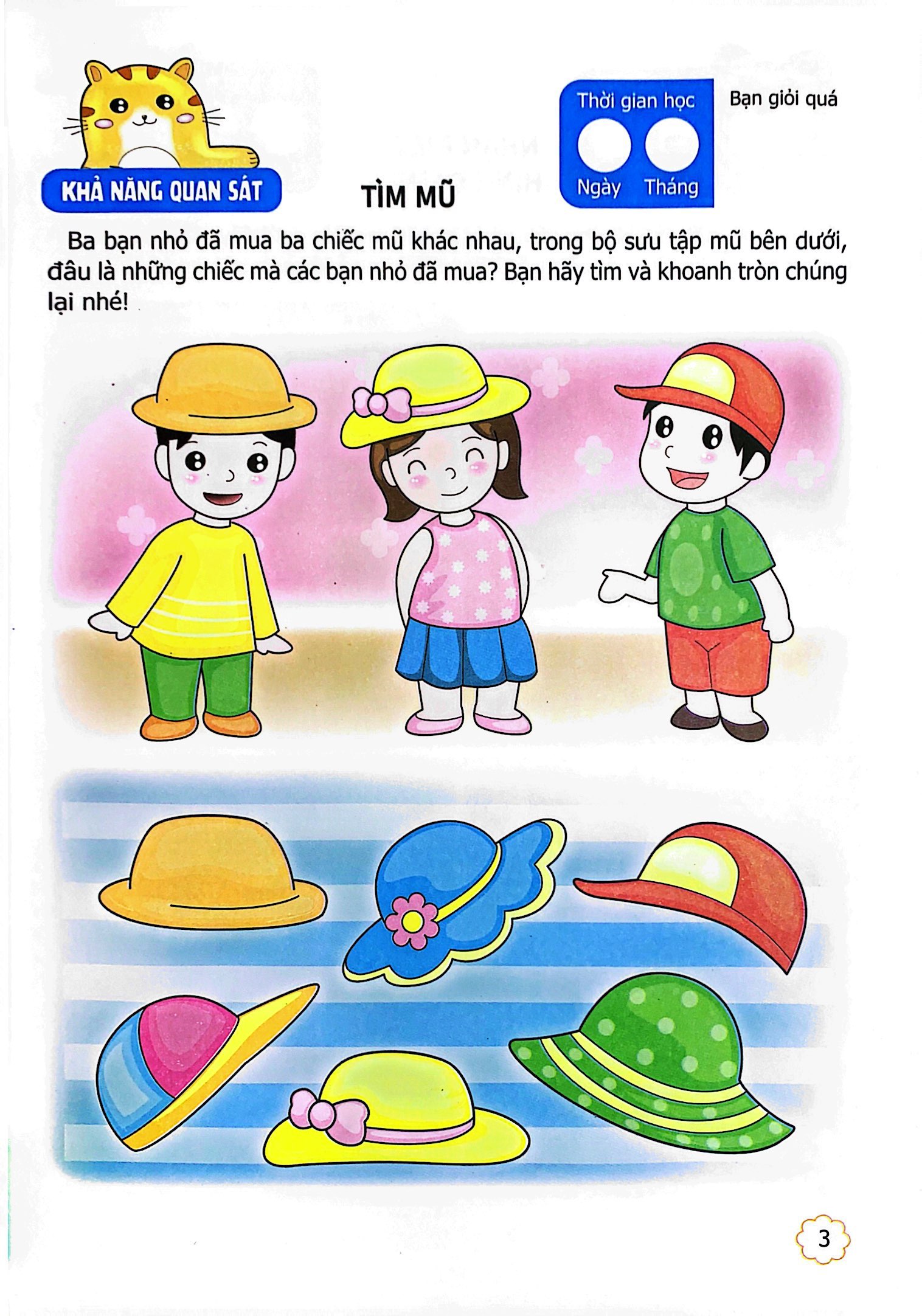 bộ sân chơi trí tuệ cho trẻ - rèn luyện tư duy não trái + phát triển sáng tạo não phải - dành cho bé 3-4 tuổi - tập 1