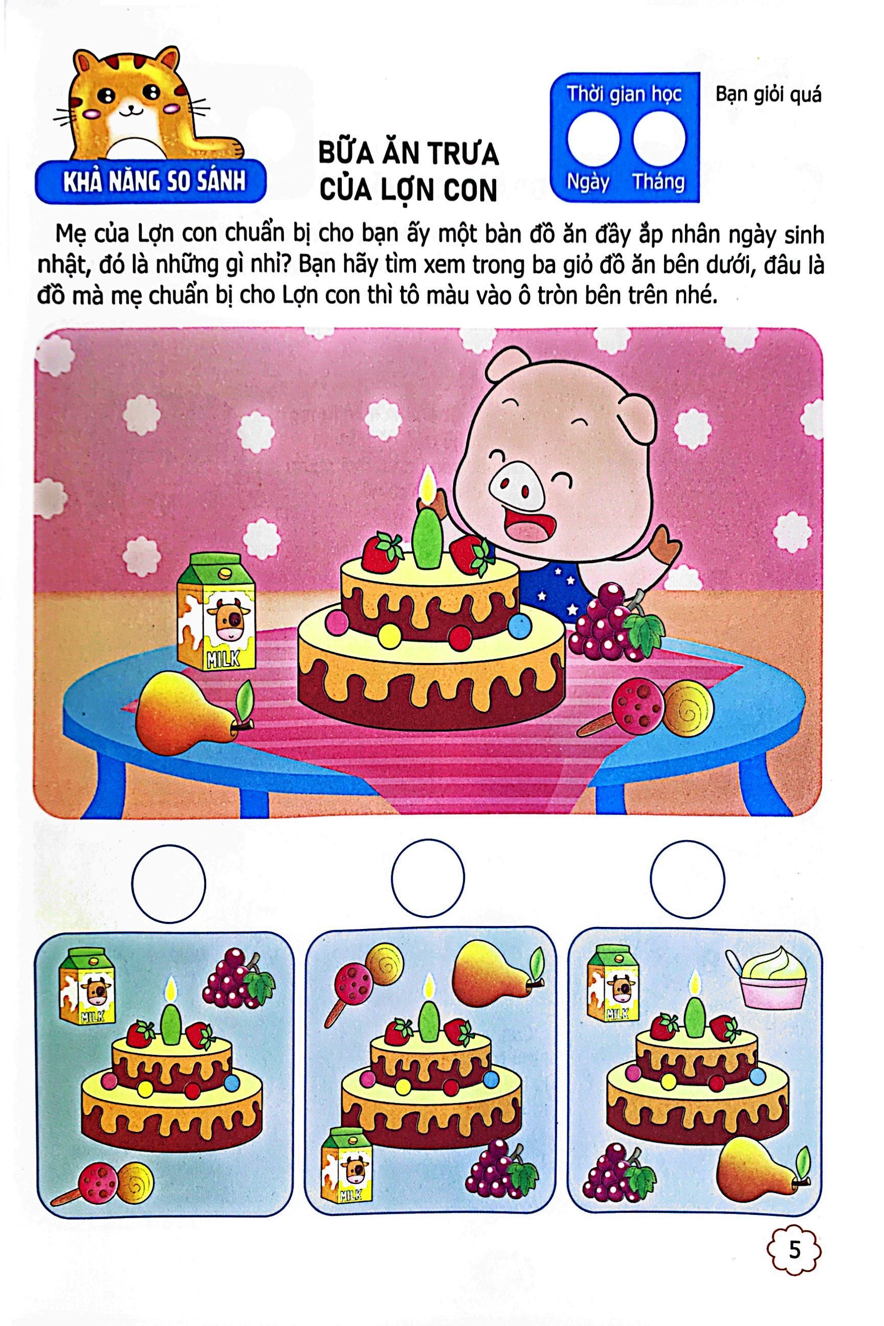 bộ sân chơi trí tuệ cho trẻ - rèn luyện tư duy não trái + phát triển sáng tạo não phải - dành cho bé 4-5 tuổi - tập 1