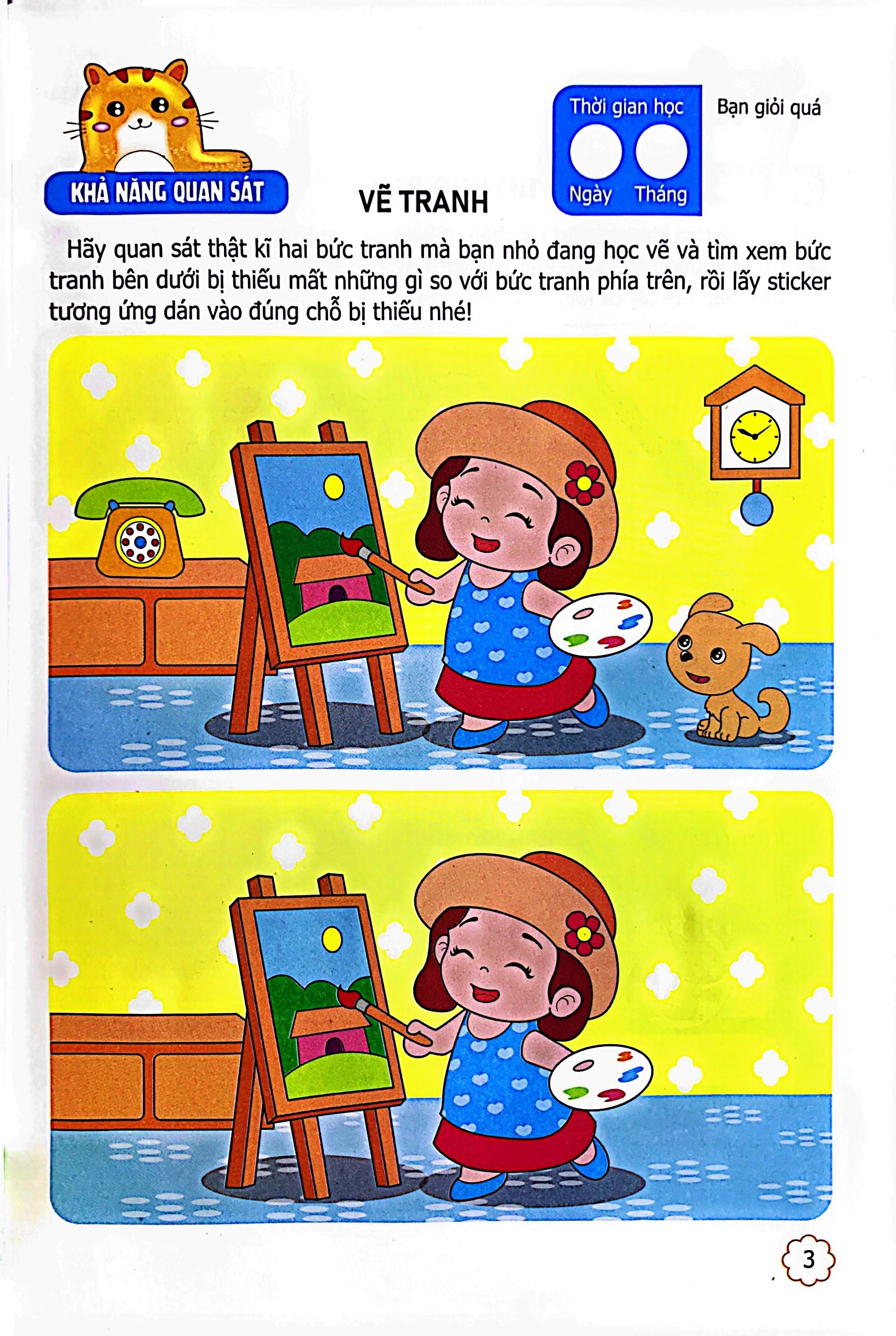 bộ sân chơi trí tuệ cho trẻ - rèn luyện tư duy não trái + phát triển sáng tạo não phải - dành cho bé 5-6 tuổi - tập 1