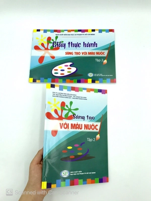 bộ sáng tạo với màu nước - tập 2 (bộ 2 cuốn)