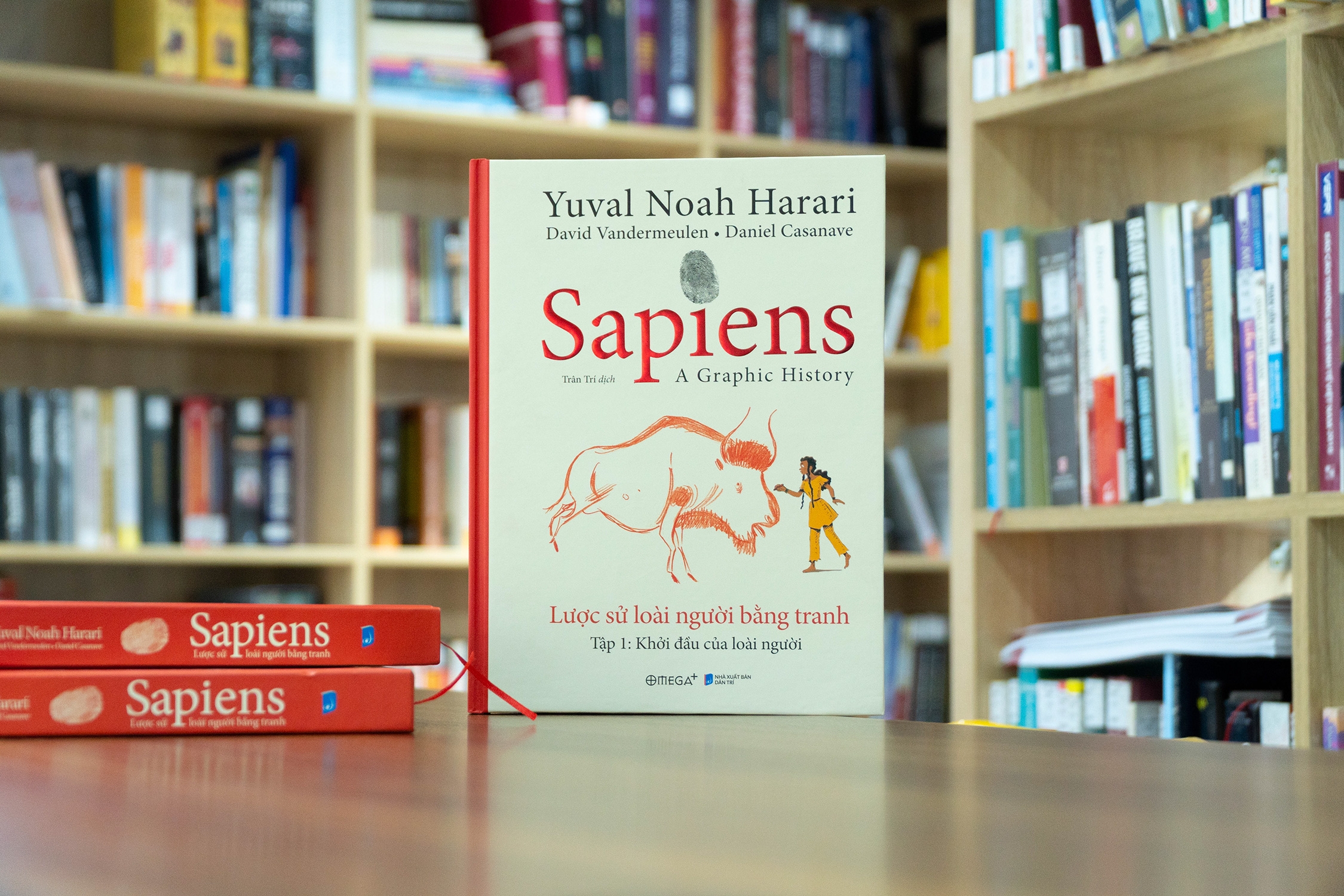 bộ sapiens - lược sử loài người bằng tranh - tập 1: khởi đầu của loài người