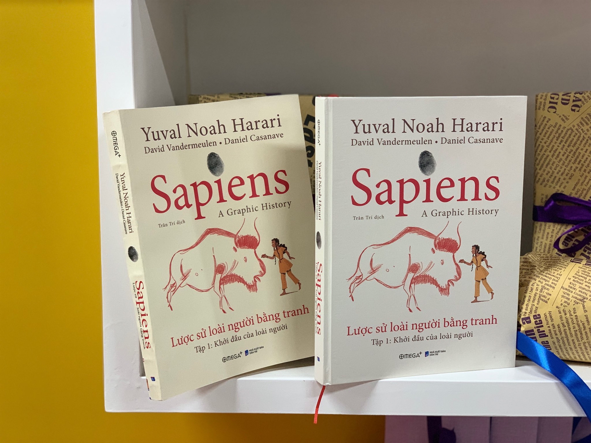 bộ sapiens - lược sử loài người bằng tranh - tập 1: khởi đầu của loài người