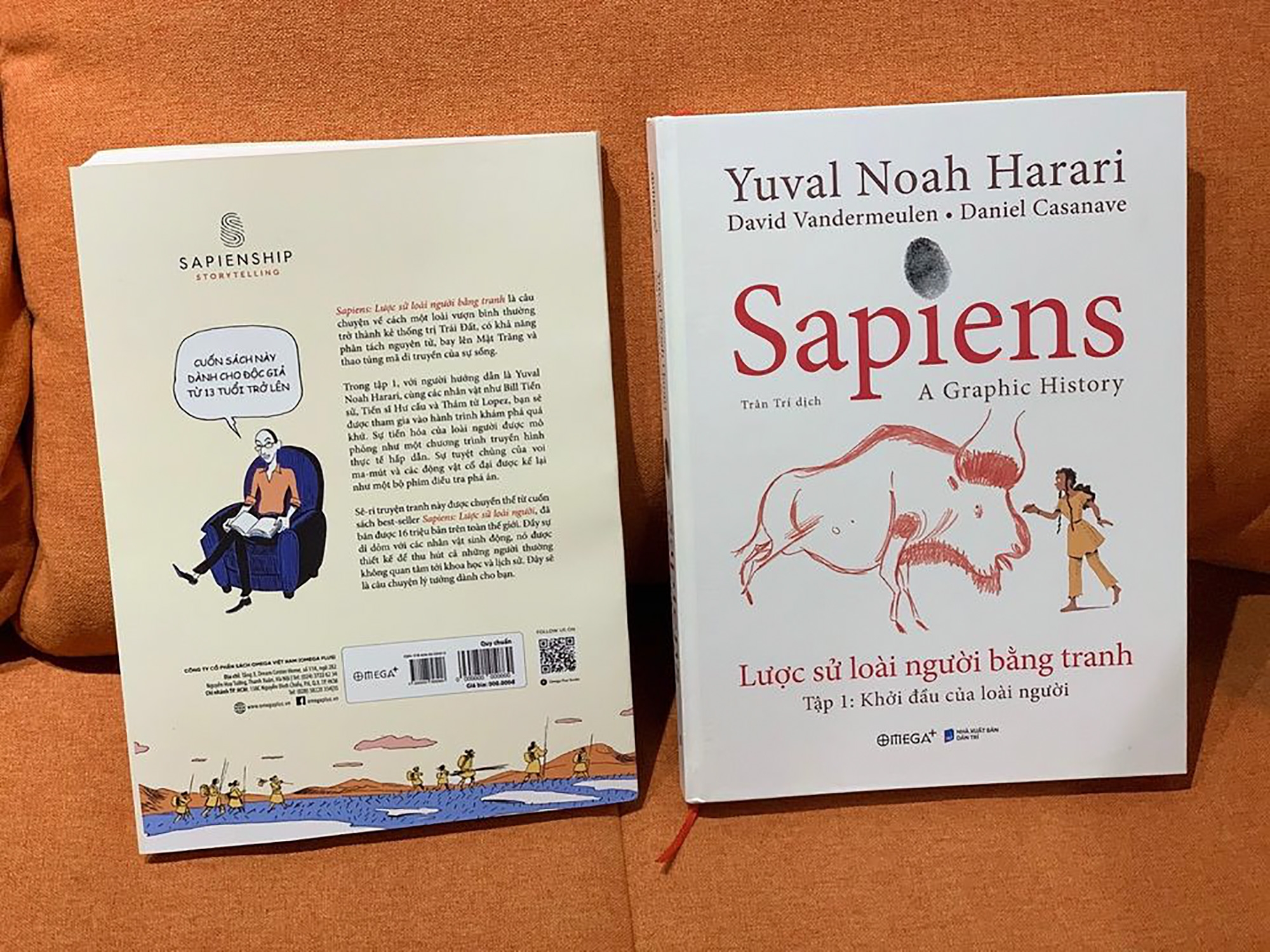 bộ sapiens - lược sử loài người bằng tranh - tập 1: khởi đầu của loài người