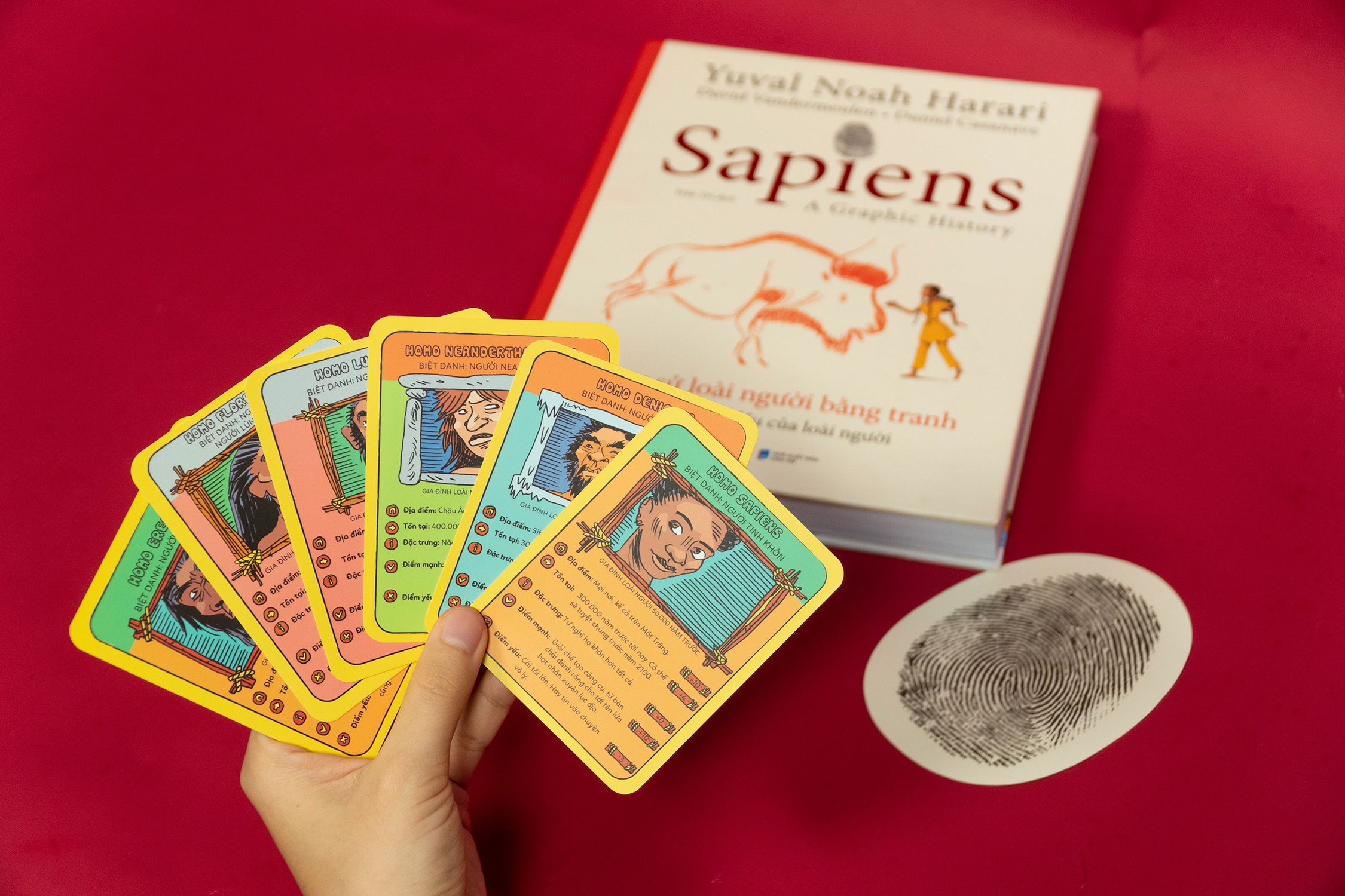 bộ sapiens - lược sử loài người bằng tranh - tập 1: khởi đầu của loài người