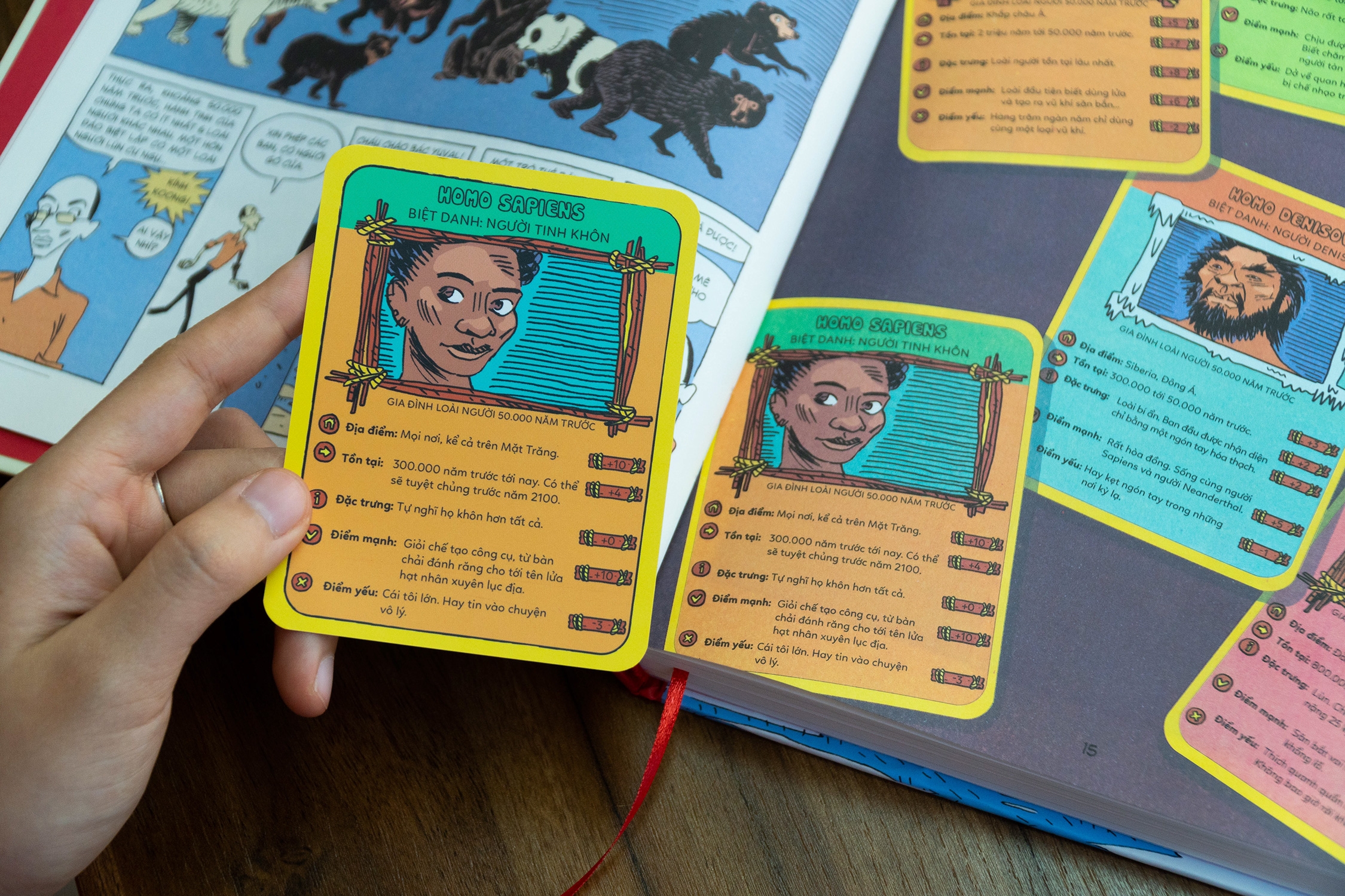 bộ sapiens - lược sử loài người bằng tranh - tập 1: khởi đầu của loài người