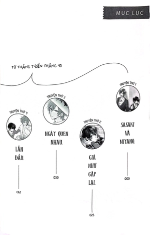 bộ sasaki và miyano - tập 1 - tặng kèm bookmark + postcard