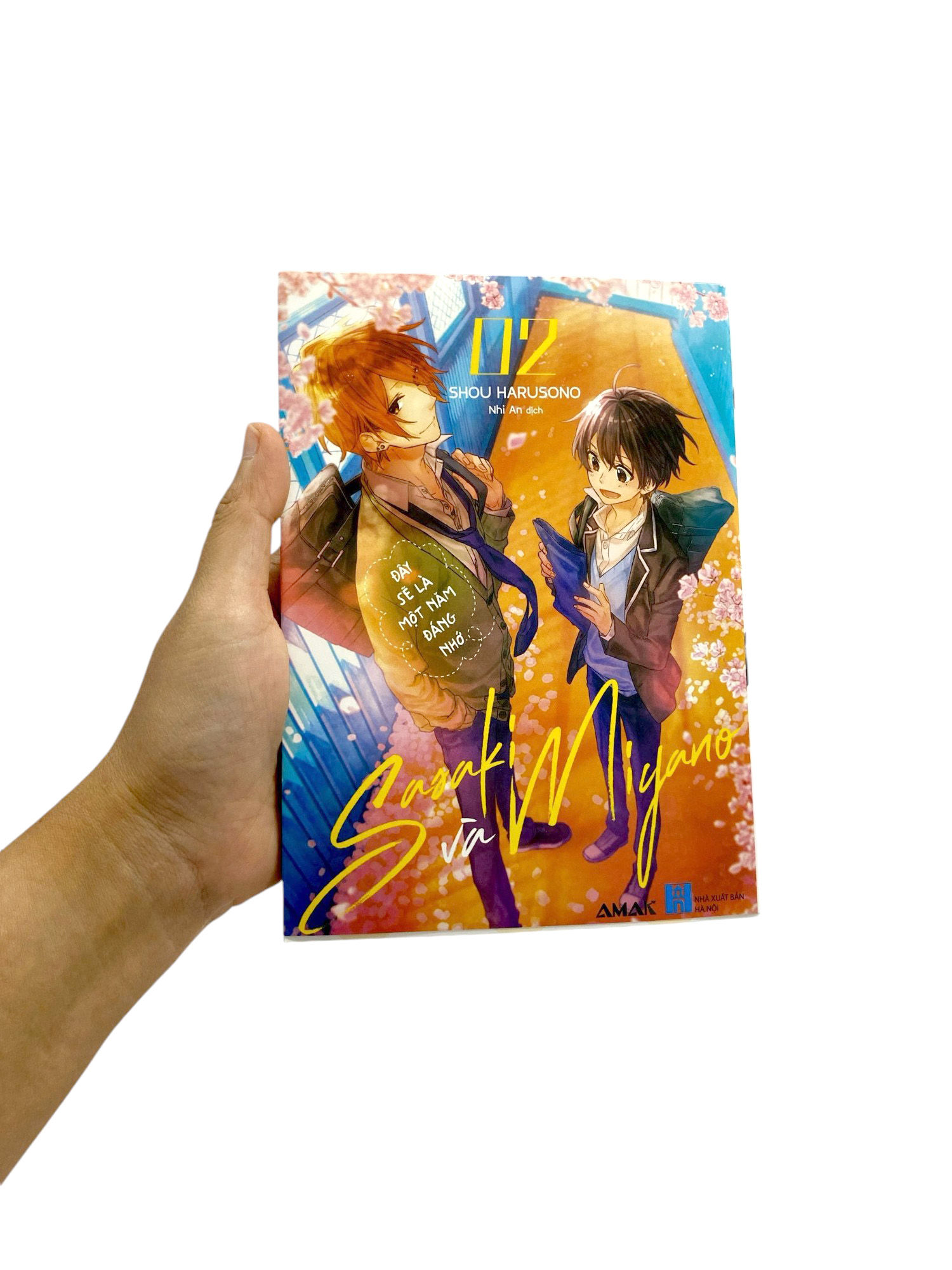 bộ sasaki và miyano - tập 2 - tặng kèm bookmark + postcard