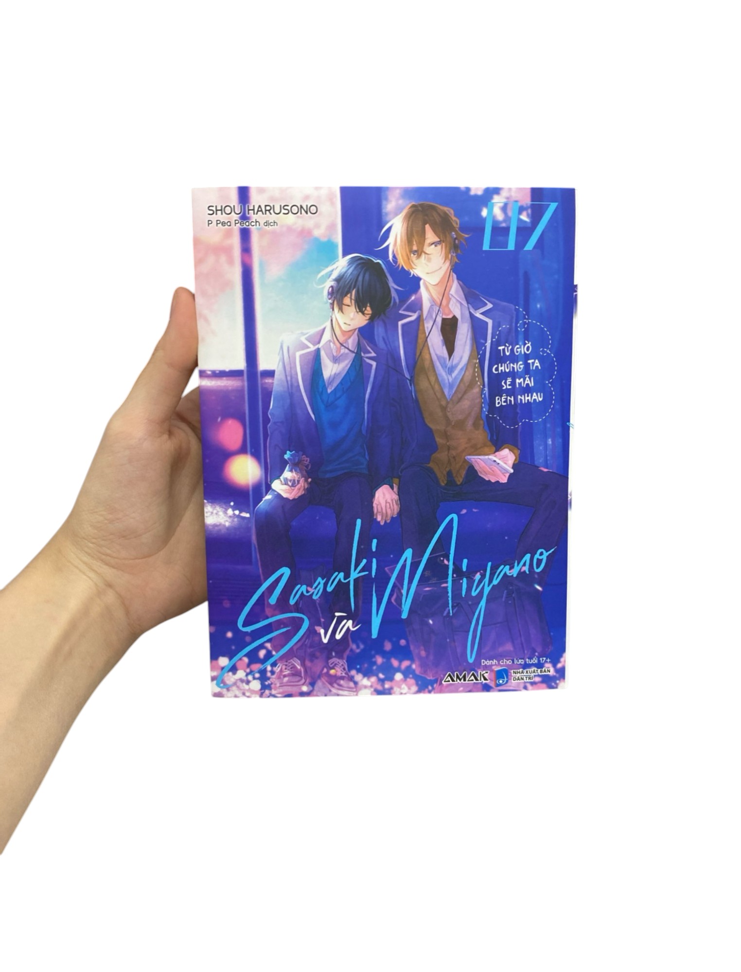 Bo
						
										
										Sasaki Va Miyano - Tap 7 - Tang Kem Bookmark + Postcard 2 Mat