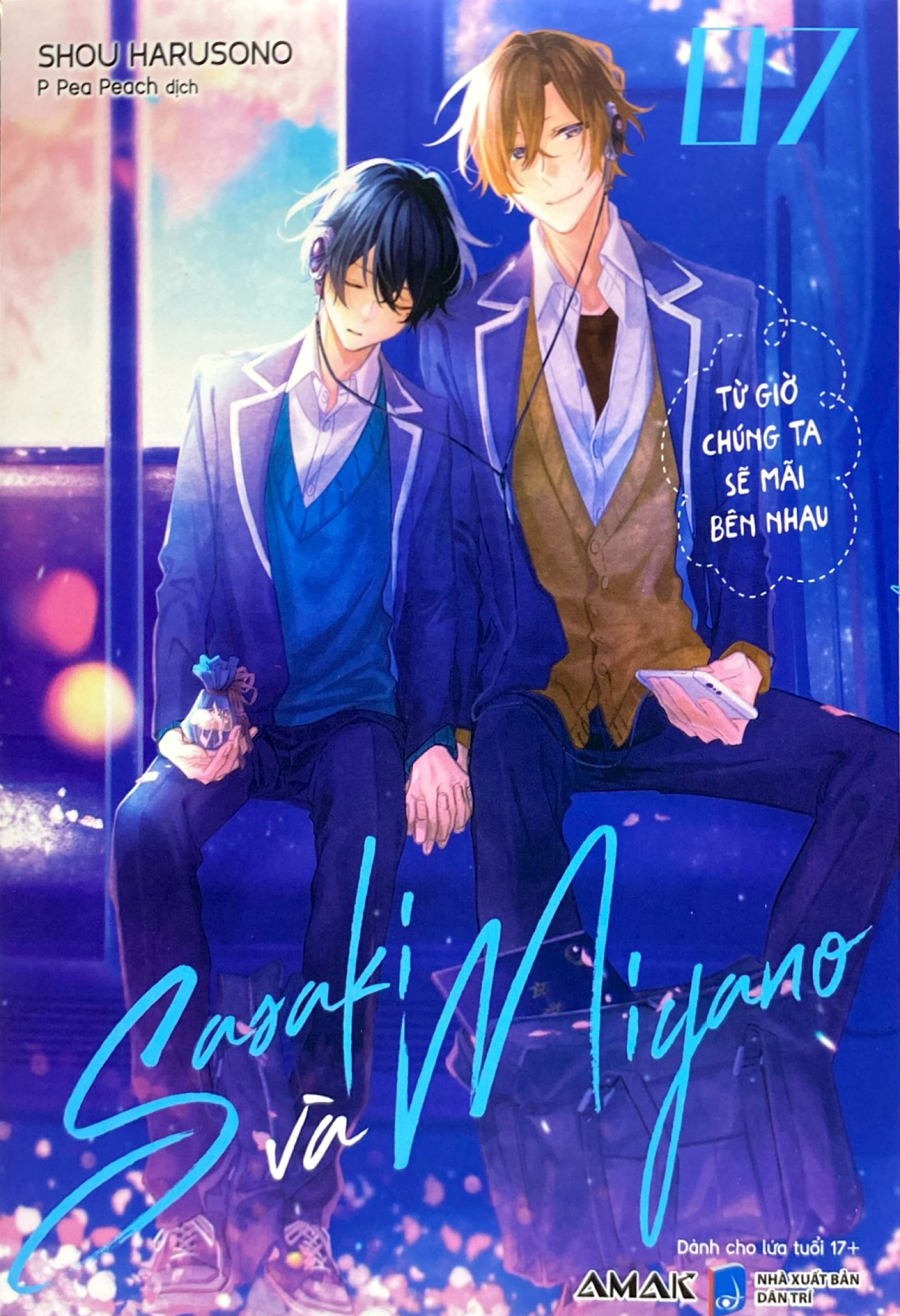 Bo
						
										
										Sasaki Va Miyano - Tap 7 - Tang Kem Bookmark + Postcard 2 Mat