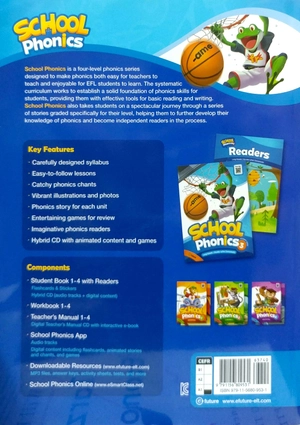 bộ school phonics student book 3