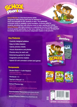 bộ school phonics student book 4