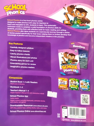 bộ school phonics student book 4