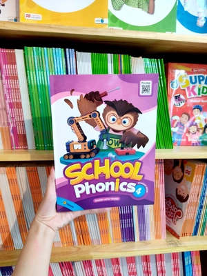 bộ school phonics student book 4
