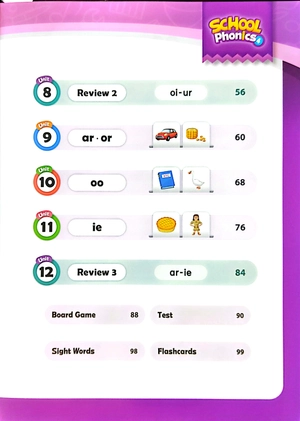 bộ school phonics student book 4