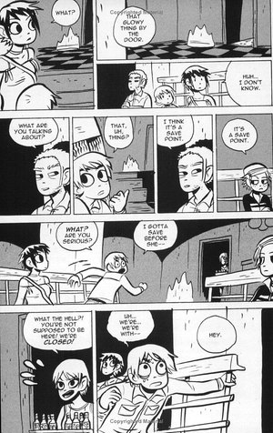 bộ scott pilgrim vol 3:scott pilgrim and the infinite sadness
