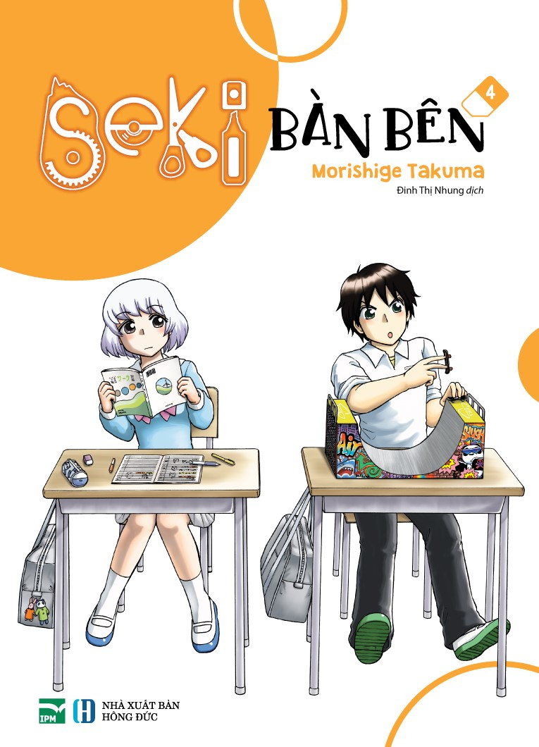 bộ seki bàn bên - tập 4 - tặng kèm clear card