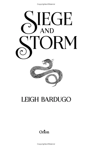 bộ shadow and bone book 2: siege and storm
