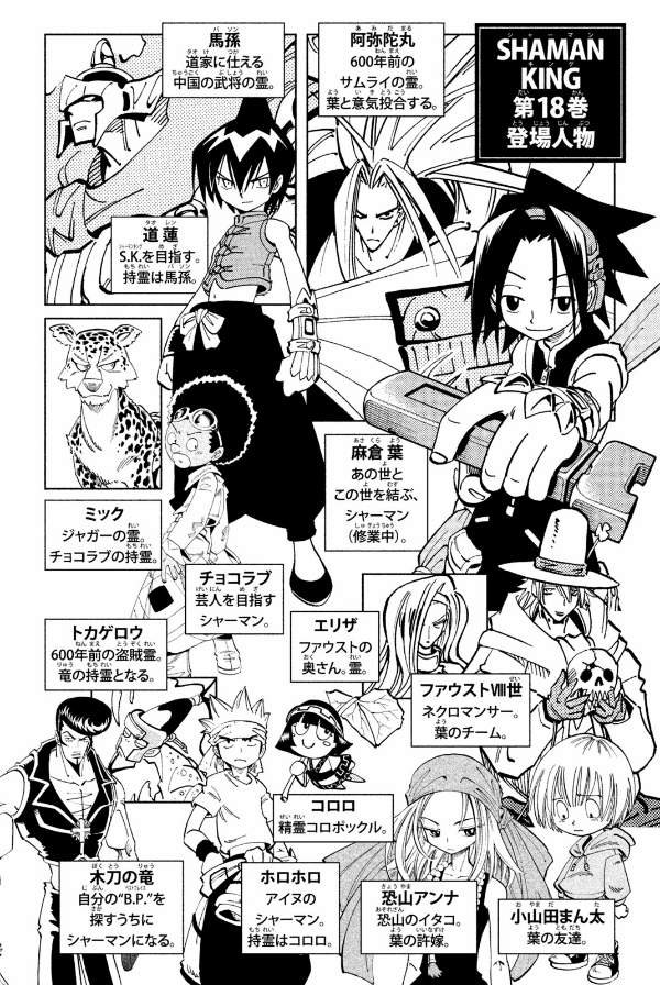 bộ shaman king 18