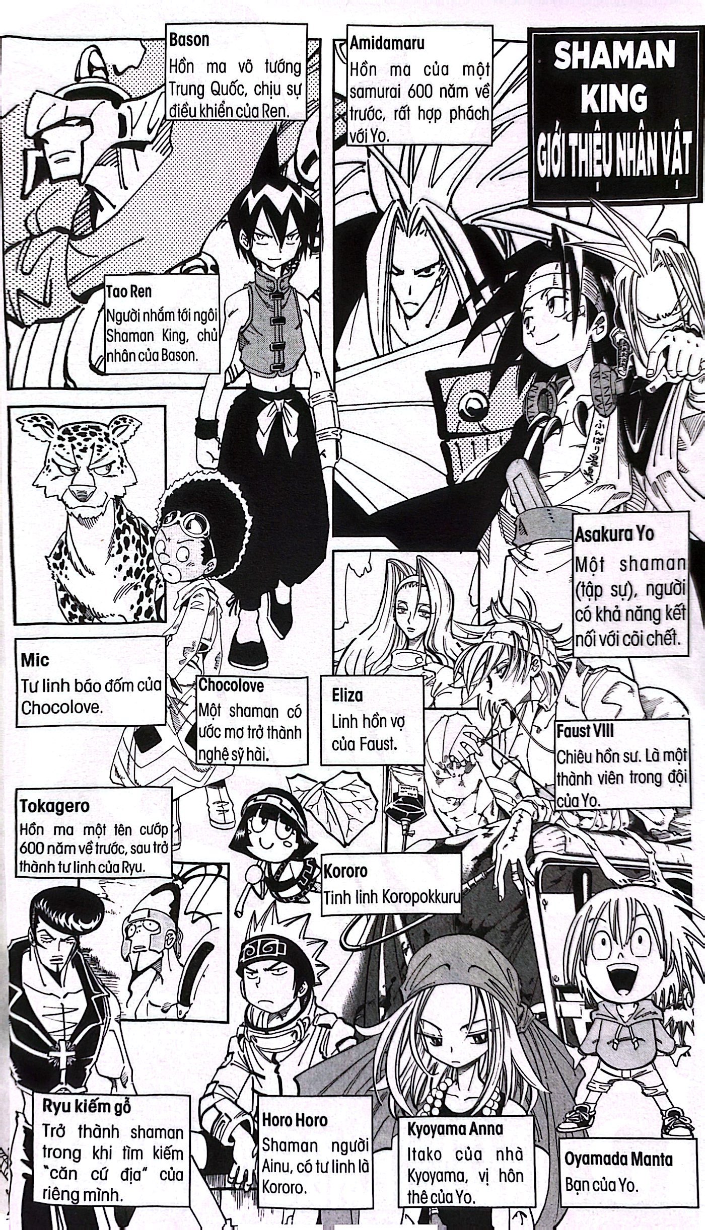 bộ shaman king - tập 15 - bìa đôi