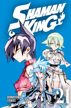 bộ shaman king - tập 21 - bìa đôi + card nhựa