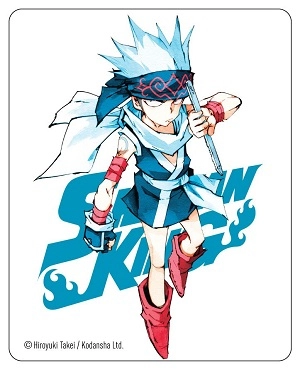 bộ shaman king - tập 21 - bìa đôi + card nhựa
