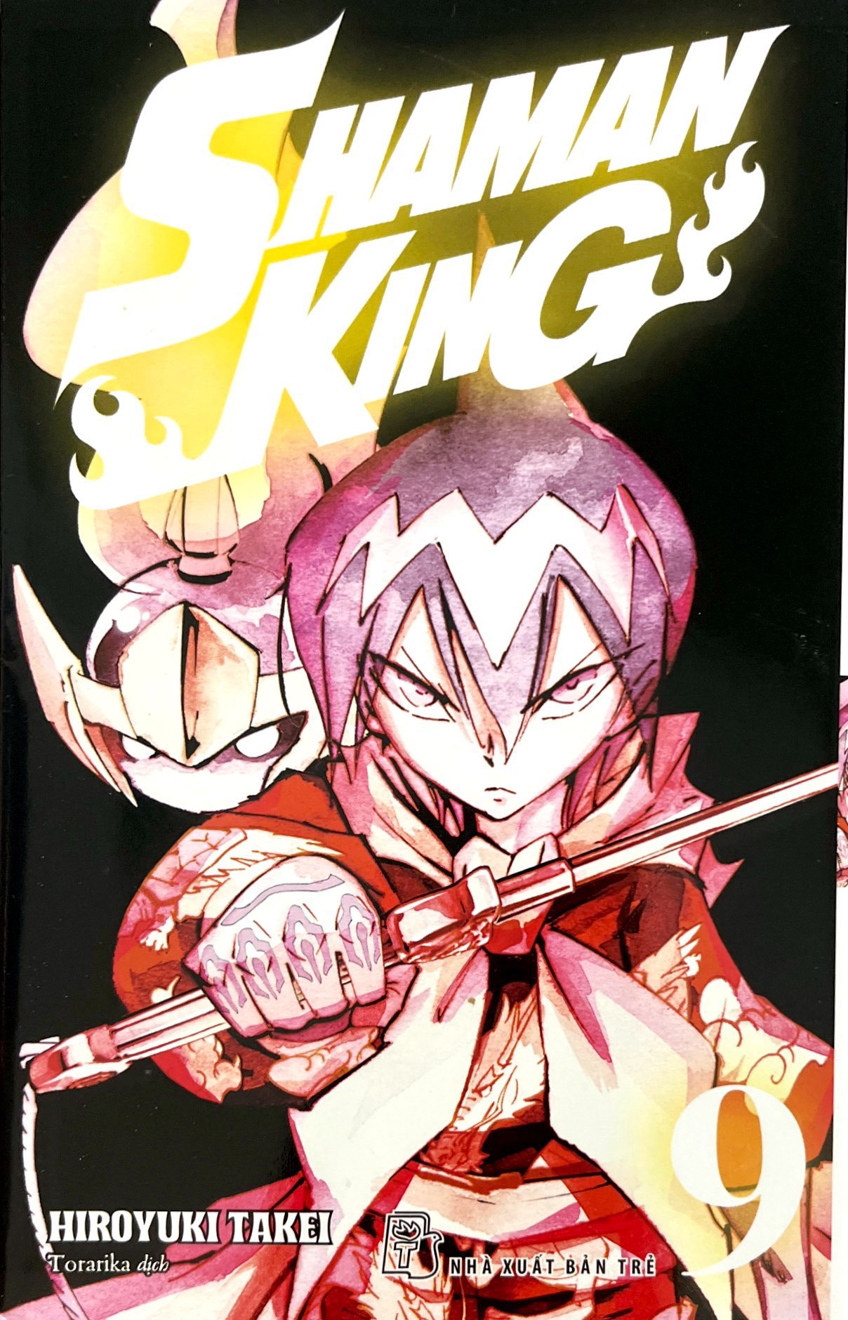 bộ shaman king - tập 9 - bìa đôi