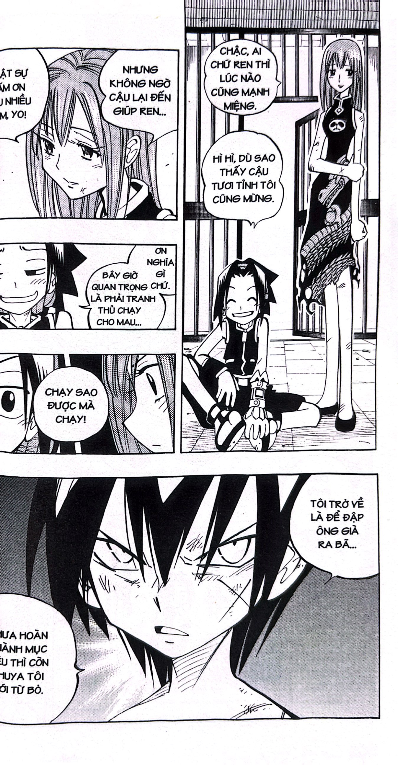 bộ shaman king - tập 9 - bìa đôi