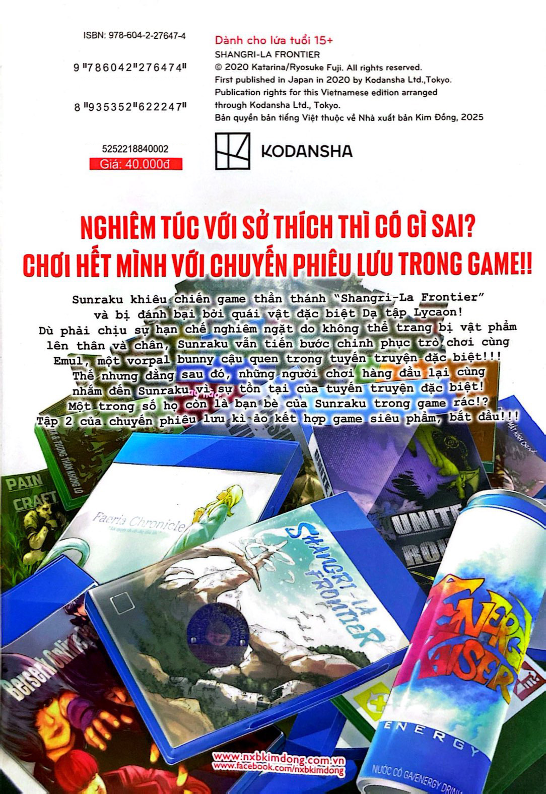 Bo
						
										
										Shangri-La Frontier - Tho San Game Rac Khieu Chien Game Than Thanh - Tap 2