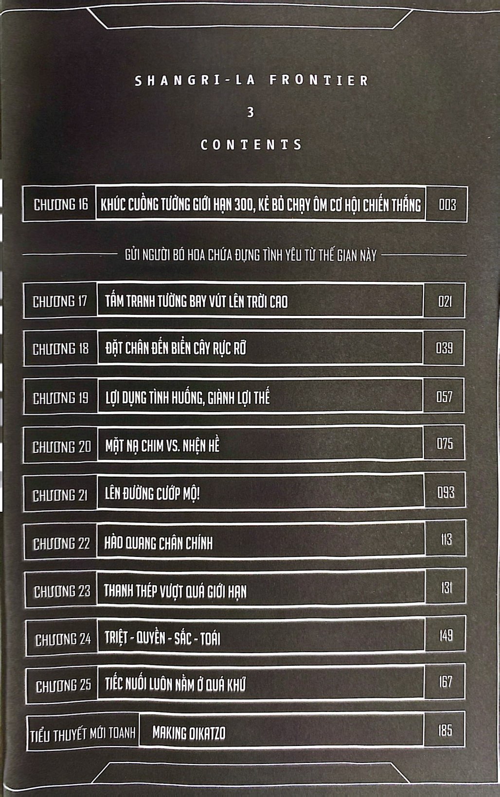 Bo
						
										
										Shangri-La Frontier - Tho San Game Rac Khieu Chien Game Than Thanh - Tap 3