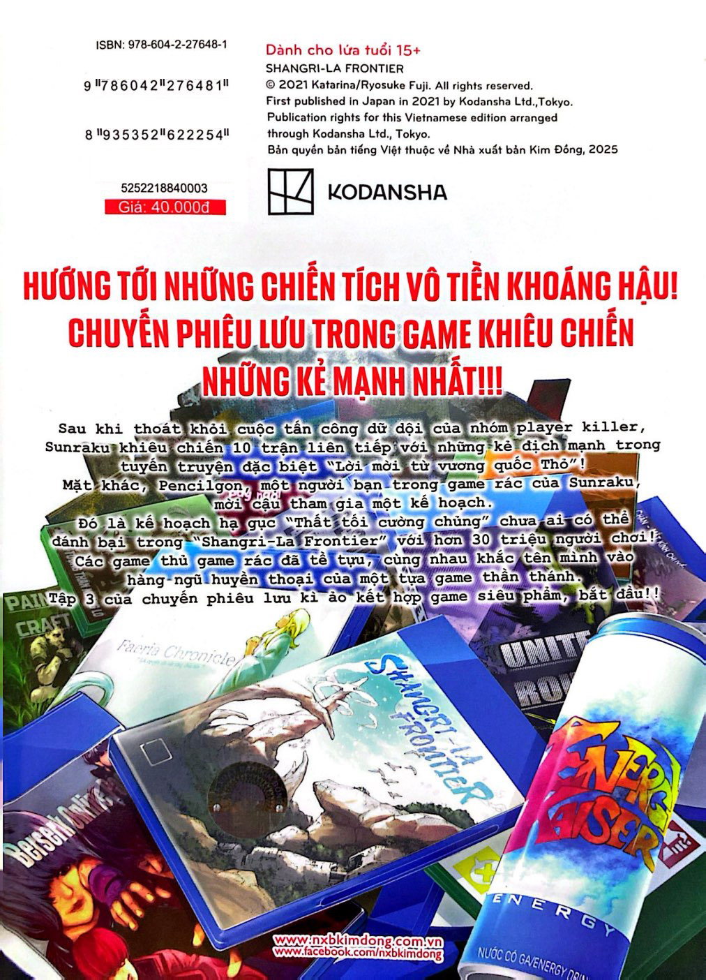 Bo
						
										
										Shangri-La Frontier - Tho San Game Rac Khieu Chien Game Than Thanh - Tap 3