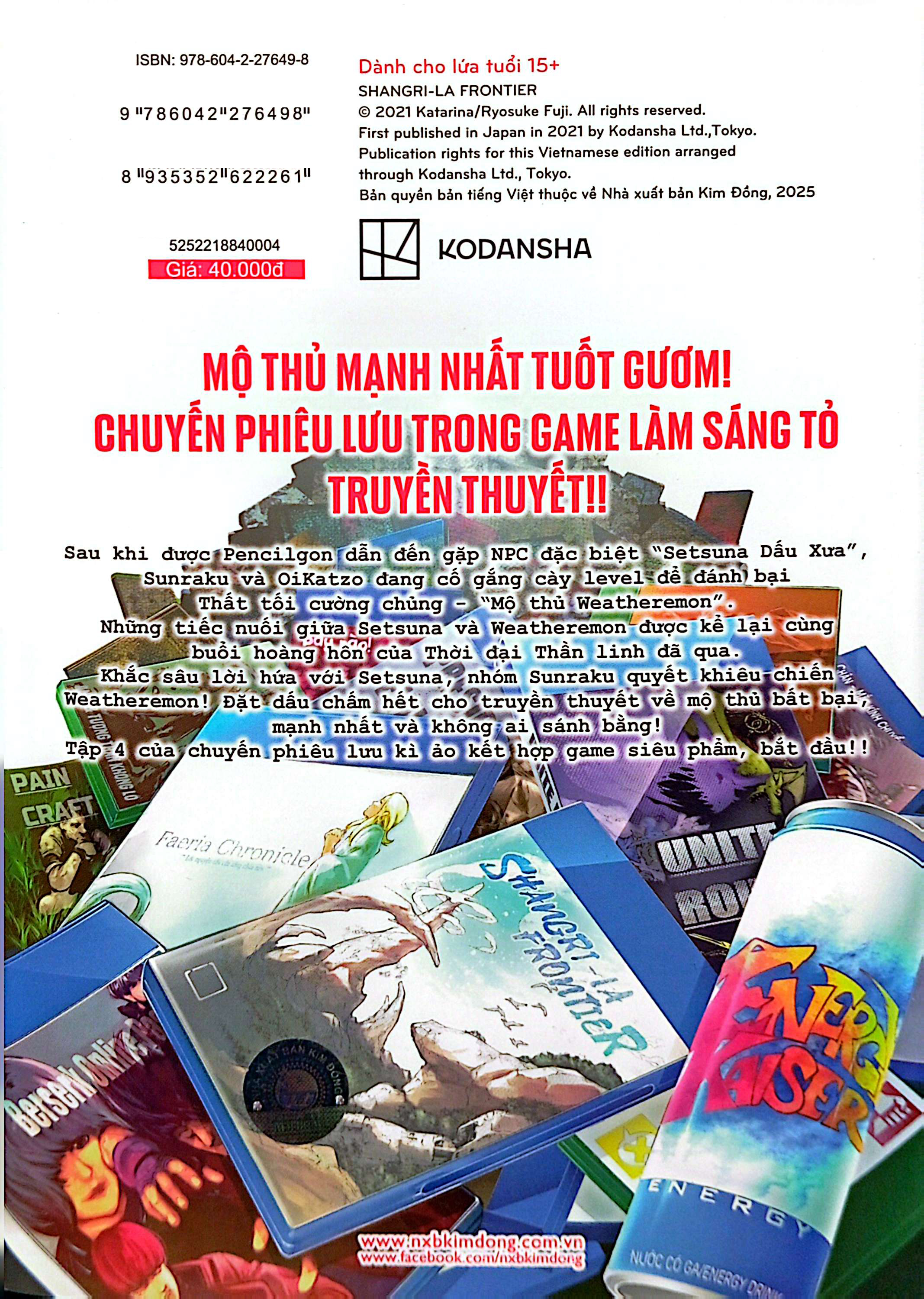 Bo
						
										
										Shangri-La Frontier - Tho San Game Rac Khieu Chien Game Than Thanh - Tap 4