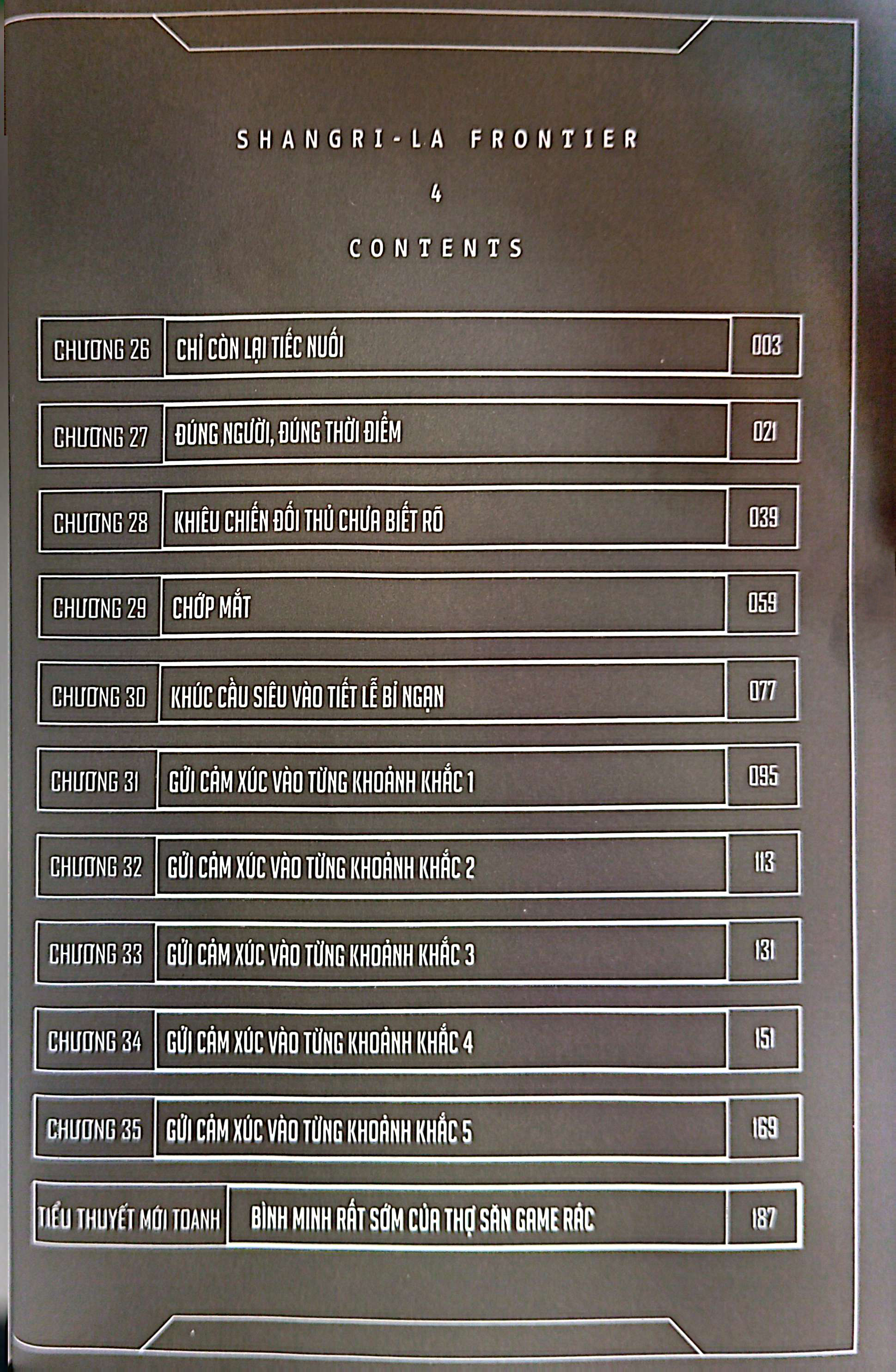 Bo
						
										
										Shangri-La Frontier - Tho San Game Rac Khieu Chien Game Than Thanh - Tap 4