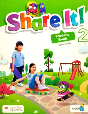 bộ share it! level 2 student book with sharebook and navio app