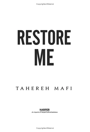 bộ shatter me 4: restore me