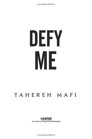 bộ shatter me 5: defy me