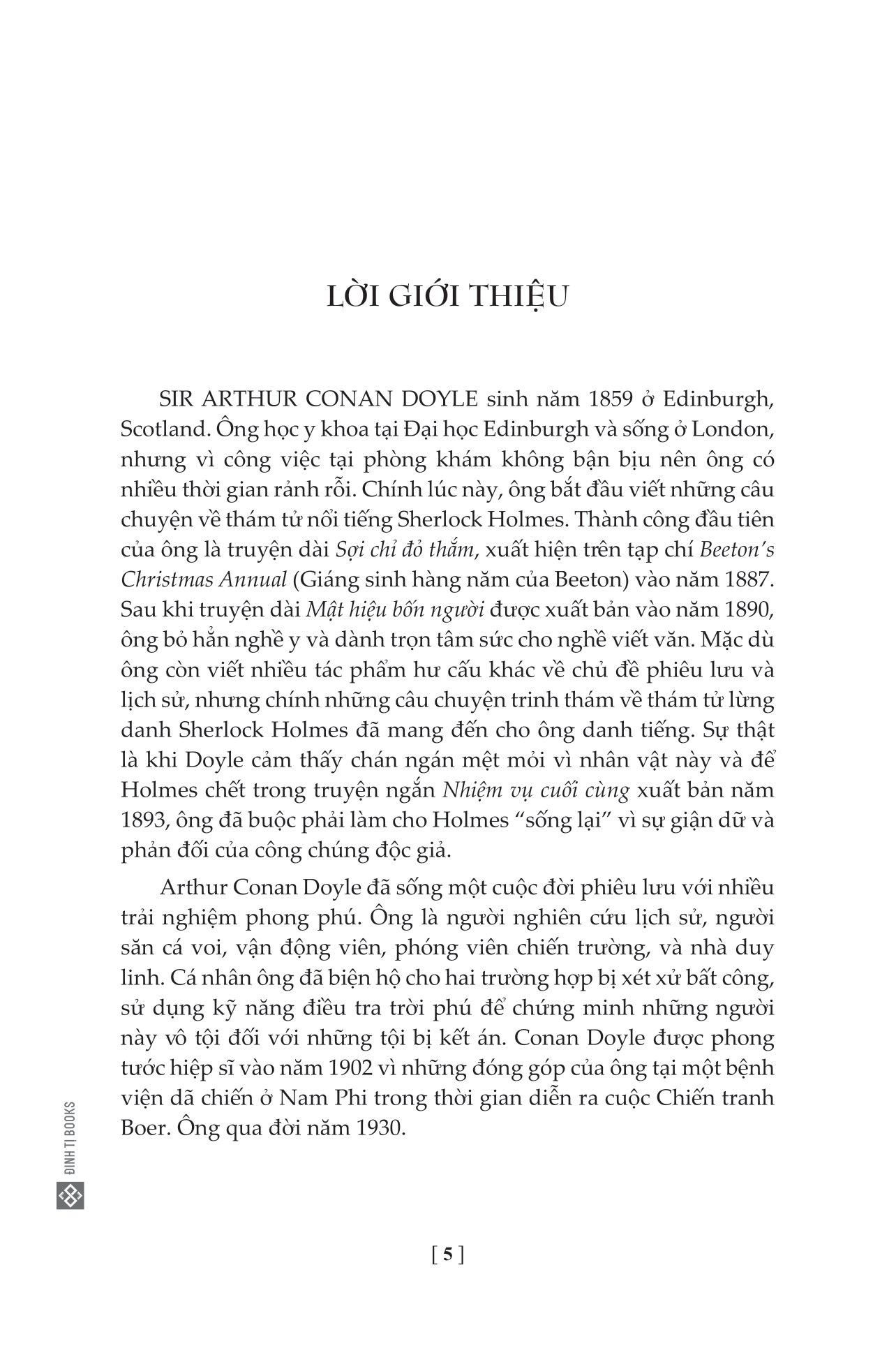 bộ sherlock holmes toàn tập - tập 1