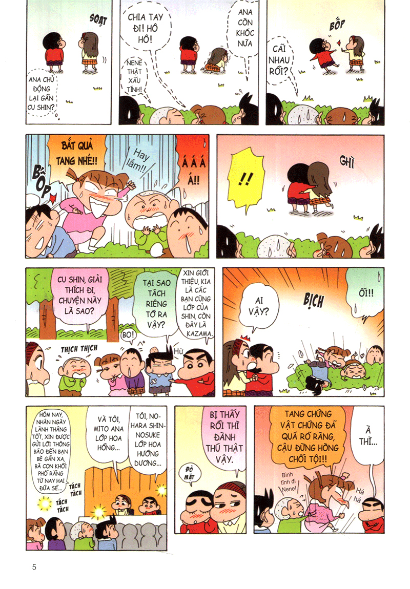 bộ shin - cậu bé bút chì - đặc biệt - tập 5 (tái bản 2024)