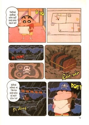 bộ shin - cậu bé bút chì - phiên bản hoạt hình màu - tập 10 (tái bản 2019)