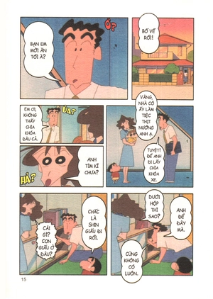 bộ shin - cậu bé bút chì - phiên bản hoạt hình màu - tập 10 (tái bản 2019)