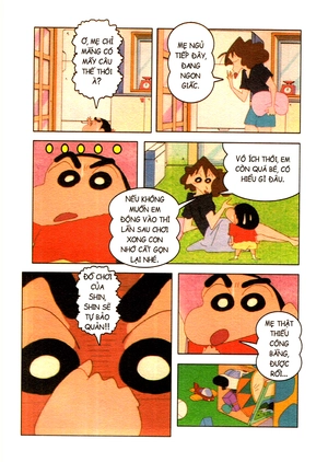 bộ shin - cậu bé bút chì - phiên bản hoạt hình màu - tập 10 (tái bản 2019)