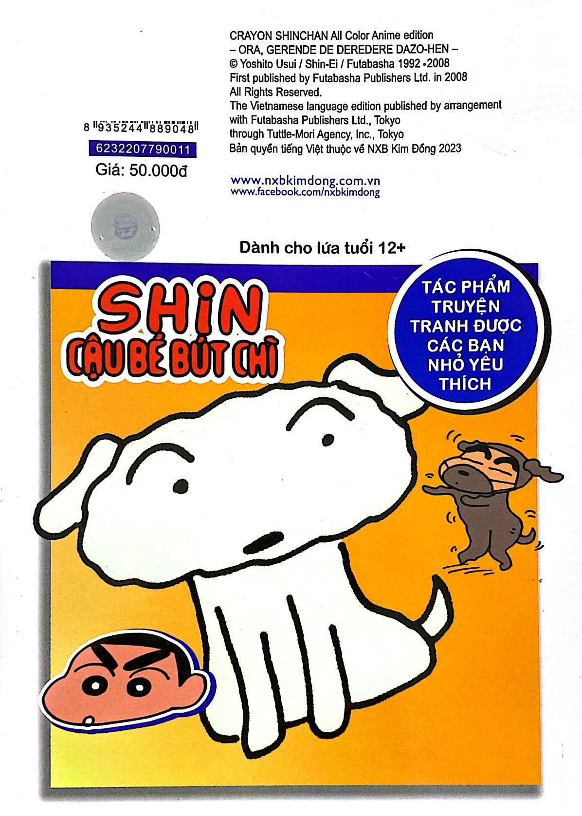 bộ shin - cậu bé bút chì - phiên bản hoạt hình màu - tập 11 - cu shin và trải nghiệm trượt tuyết (tái bản 2024)