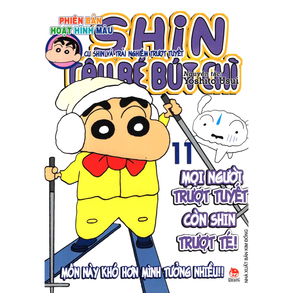 bộ shin - cậu bé bút chì - phiên bản hoạt hình màu - tập 11 (tái bản 2019)