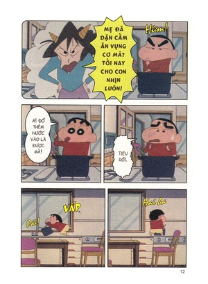 bộ shin - cậu bé bút chì - phiên bản hoạt hình màu - tập 13 (tái bản 2019)