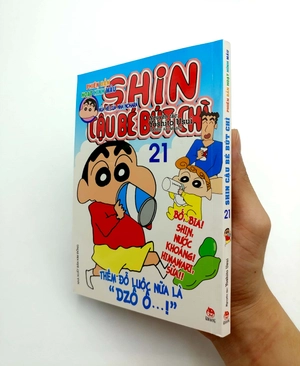 bộ shin - cậu bé bút chì - phiên bản hoạt hình màu - tập 21 (tái bản 2019)