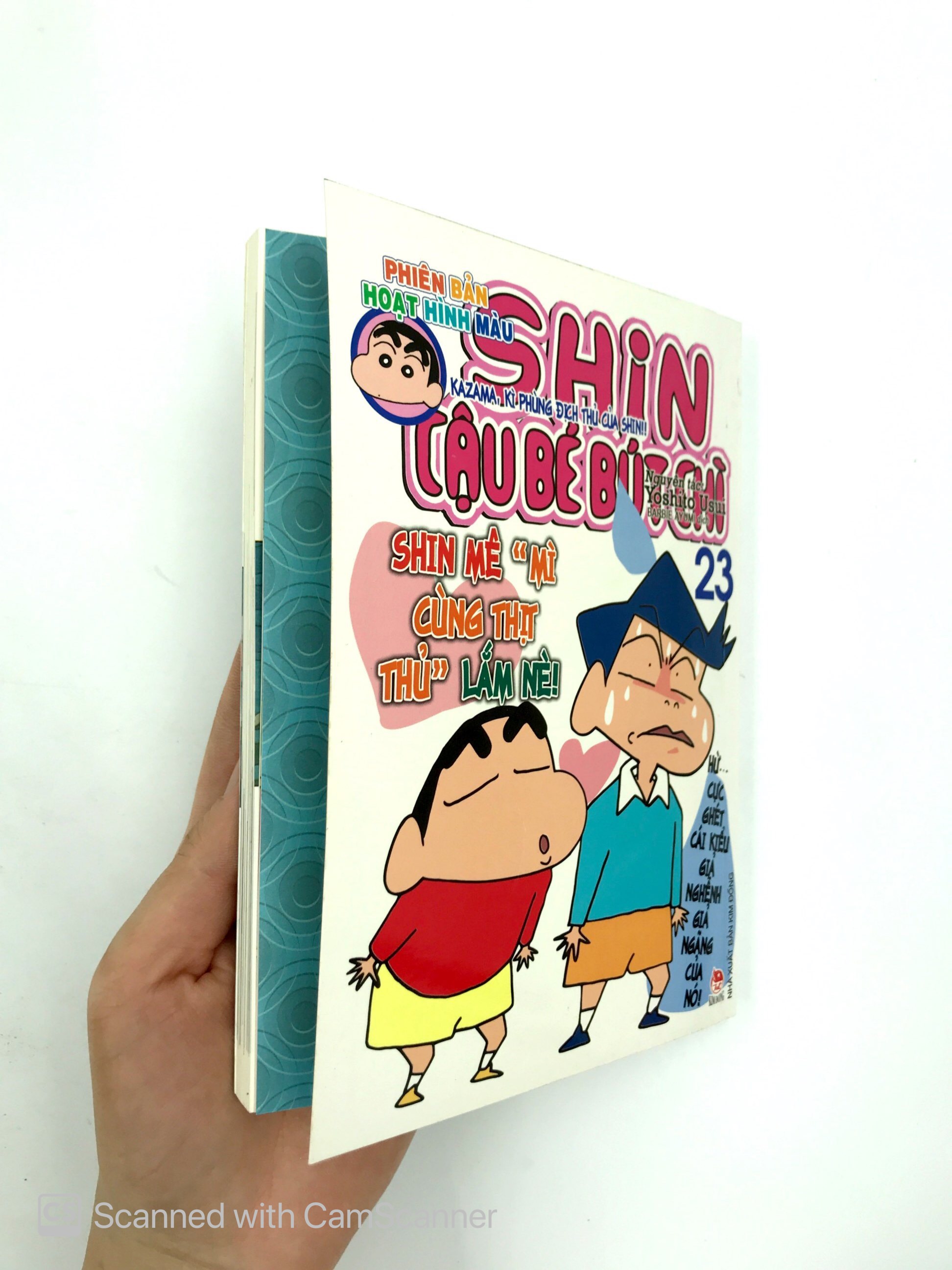 bộ shin - cậu bé bút chì - phiên bản hoạt hình màu - tập 23 (tái bản 2019)