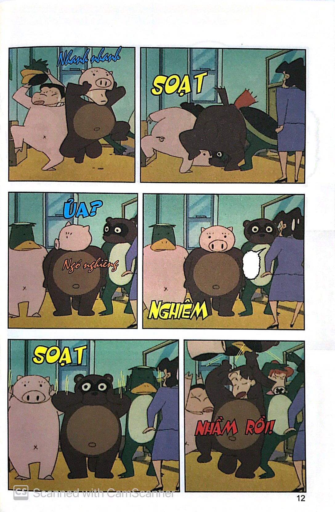 bộ shin - cậu bé bút chì - phiên bản hoạt hình màu - tập 24 (tái bản 2019)